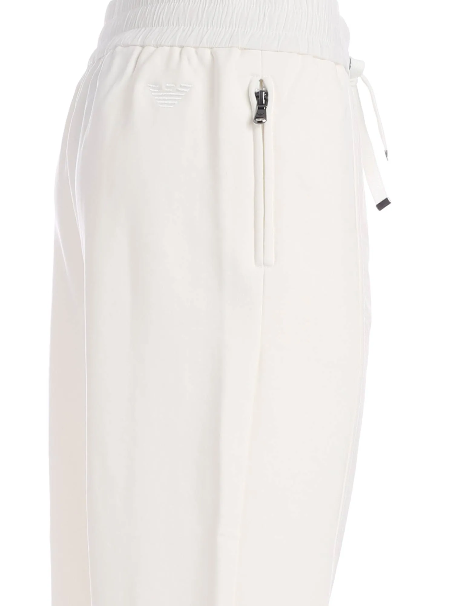 Emporio Armani Straight leg Drawstring Trousers