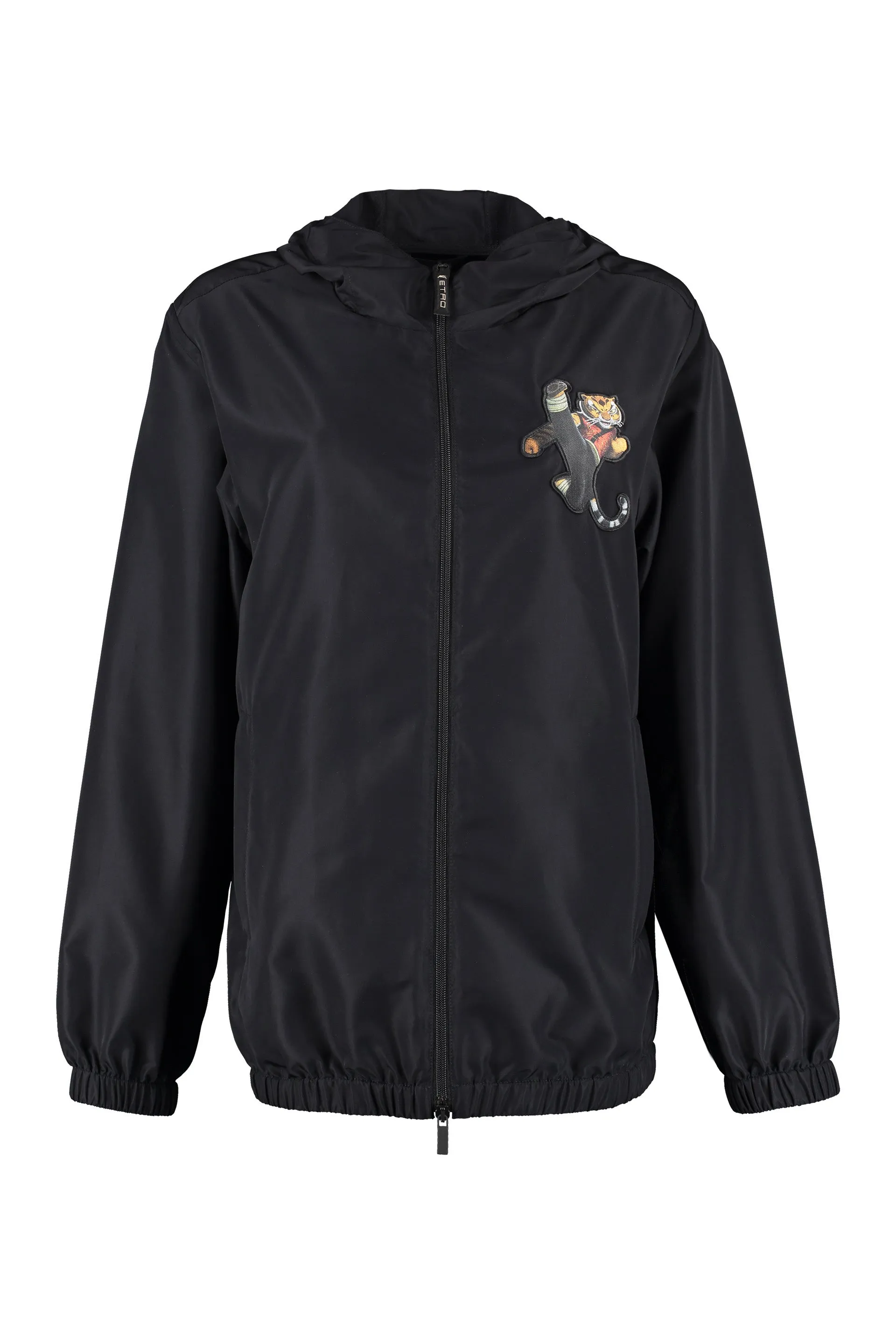 Etro Kung Fu Panda Patch Hooded Jacket