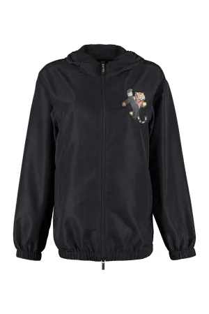 Etro Kung Fu Panda Patch Hooded Jacket