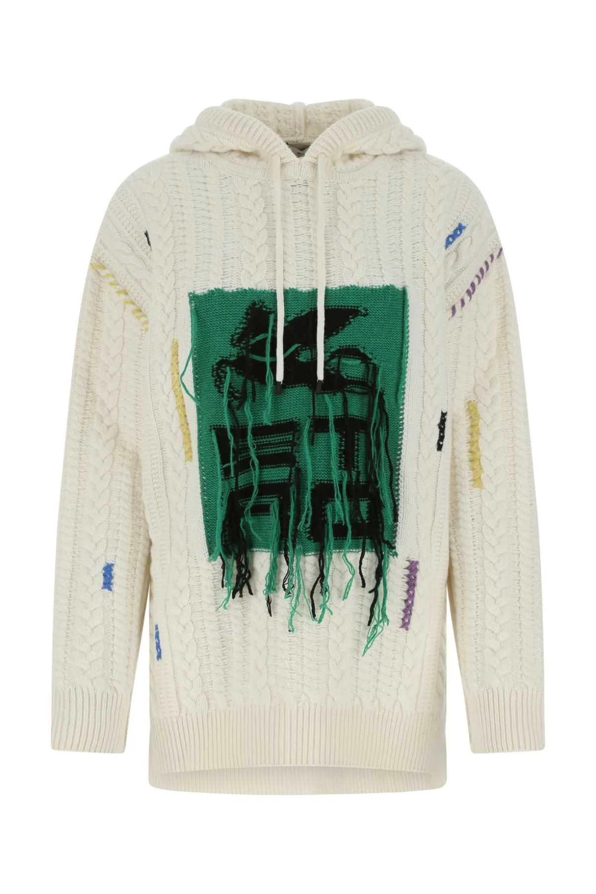 Etro Logo Detailed Drawstring Hooded Sweater