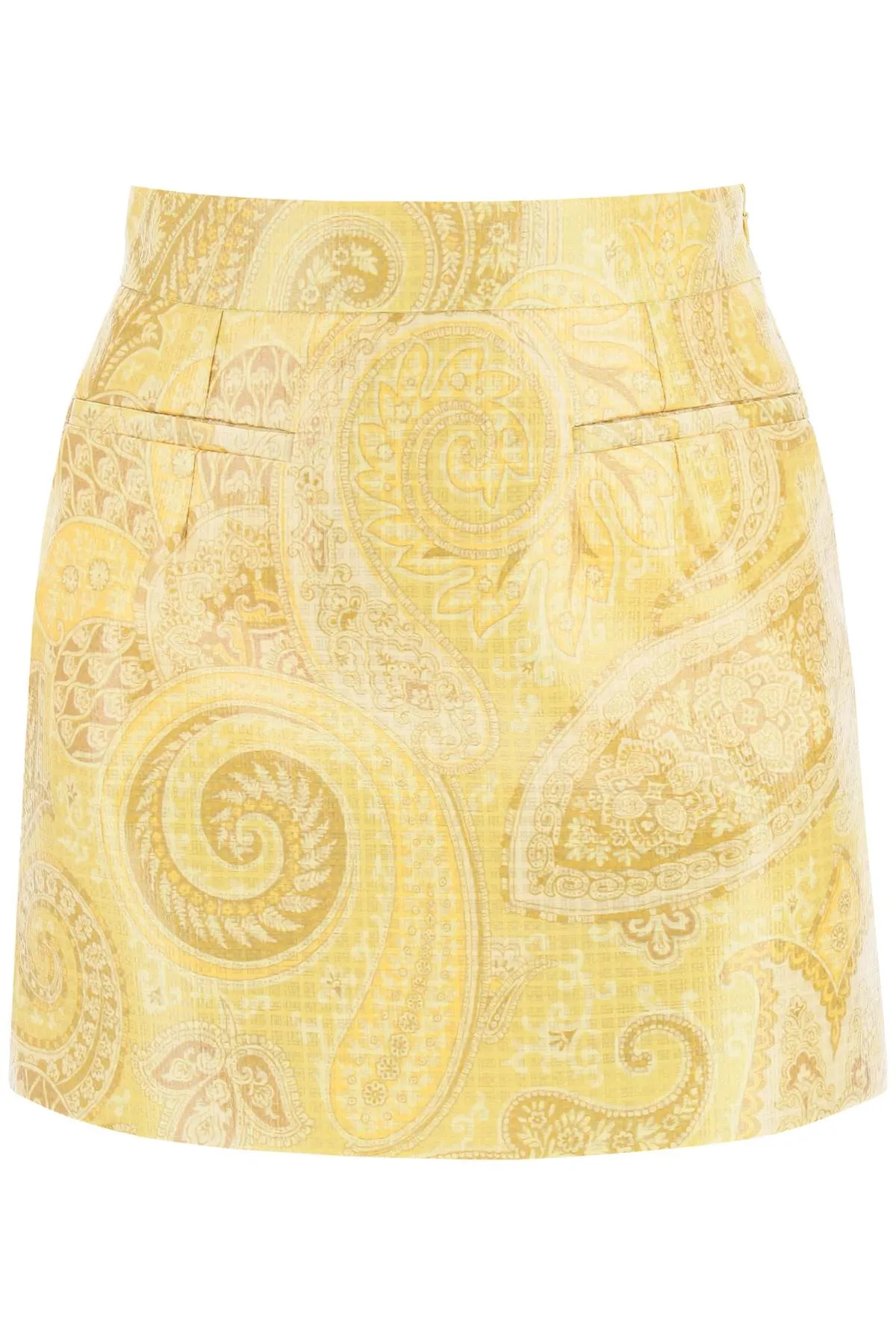 Etro Paisley Printed High-Waist Mini Skirt