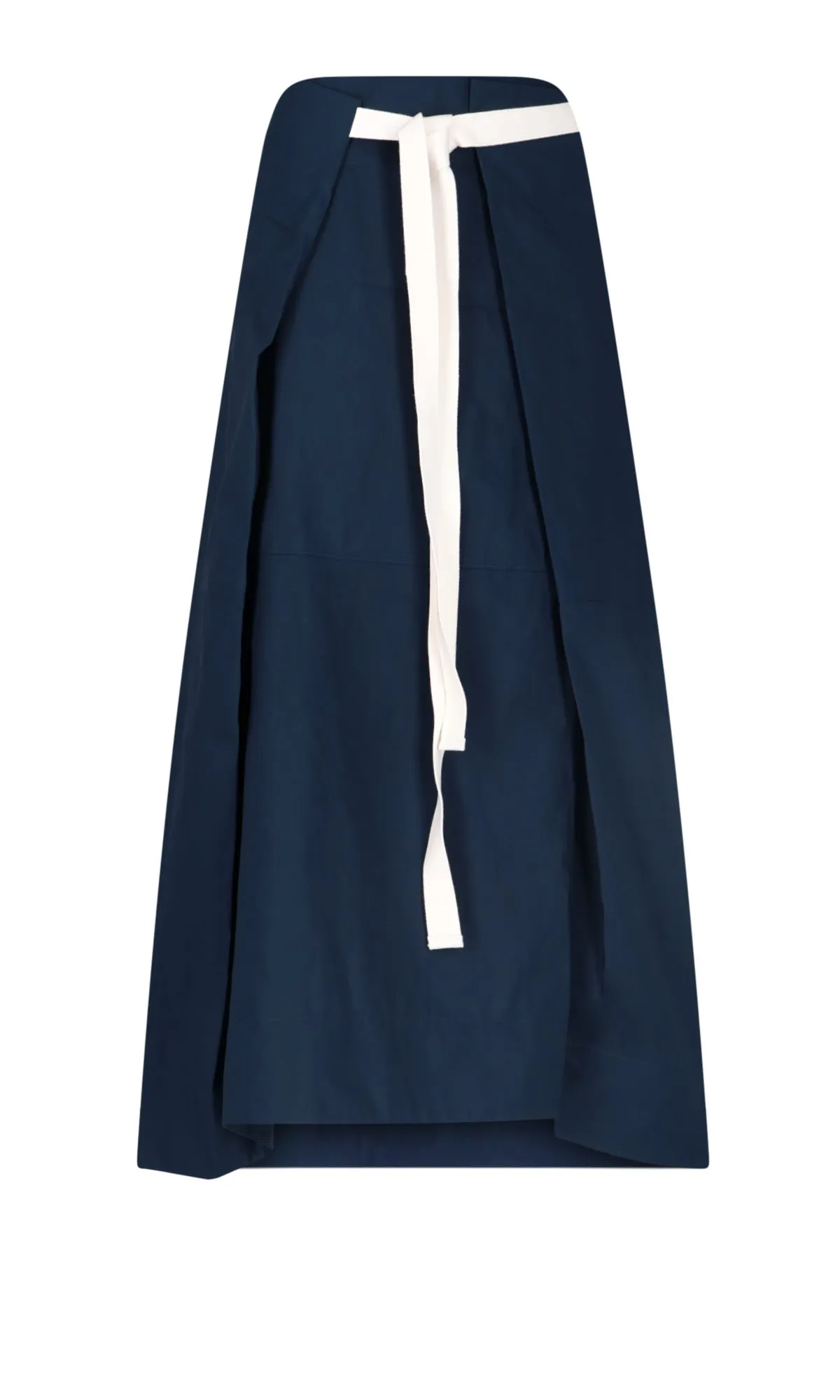 Eudon Choi Tie-Waist Midi Skirt