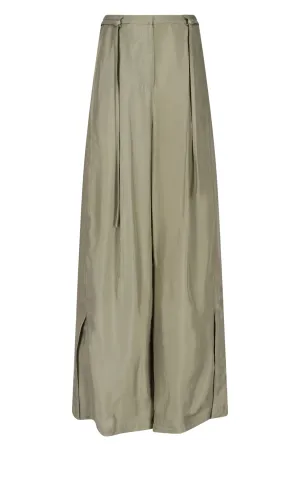 Eudon Choi Wide Leg Drawstring Pants
