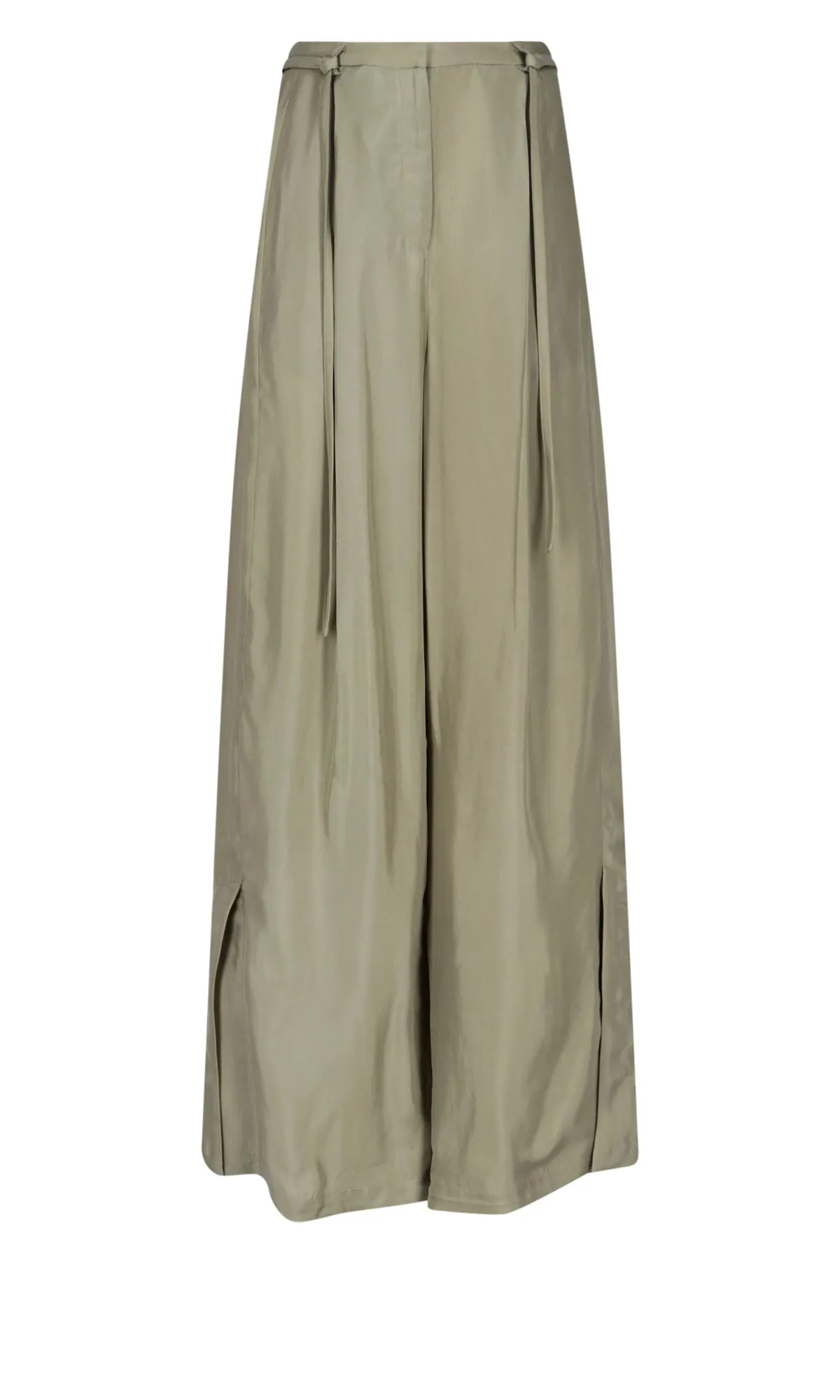 Eudon Choi Wide Leg Drawstring Pants