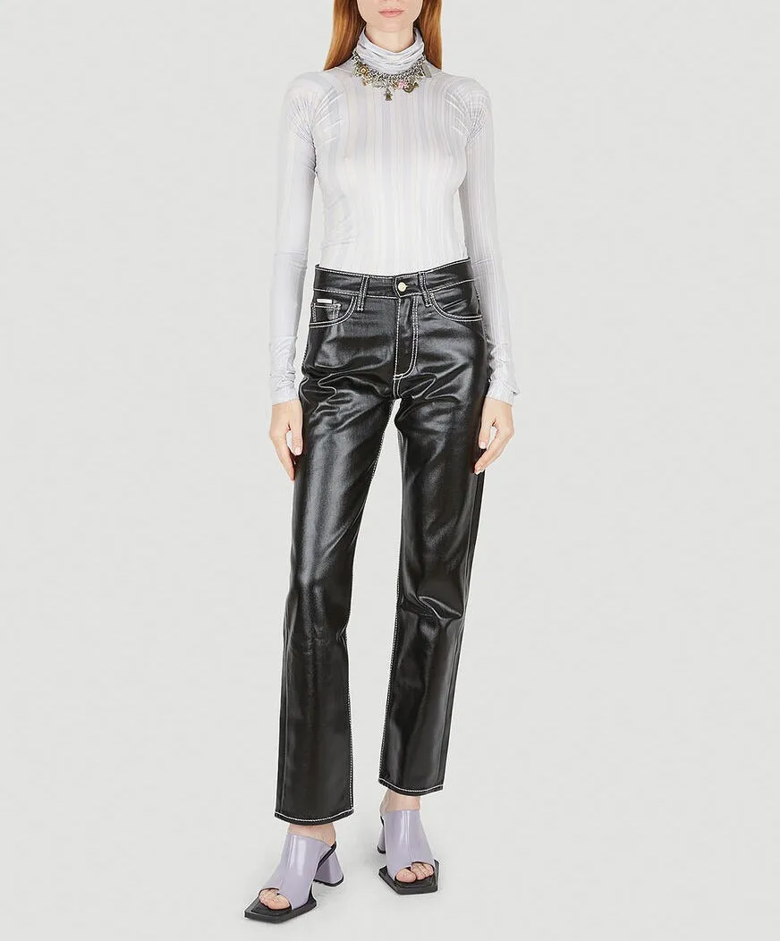 Eytys Orion Tar Low-Rise Pants