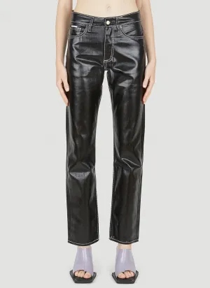 Eytys Orion Tar Low-Rise Pants