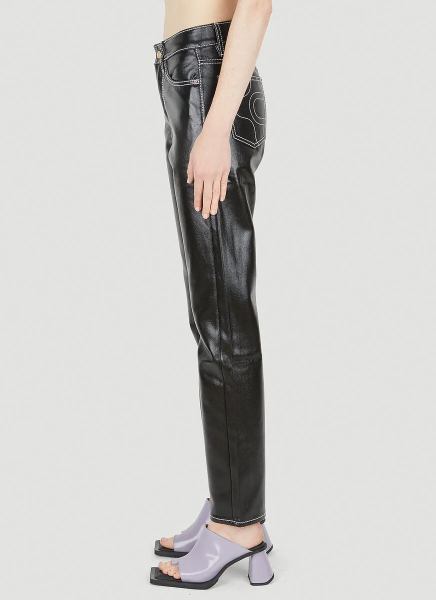 Eytys Orion Tar Low-Rise Pants