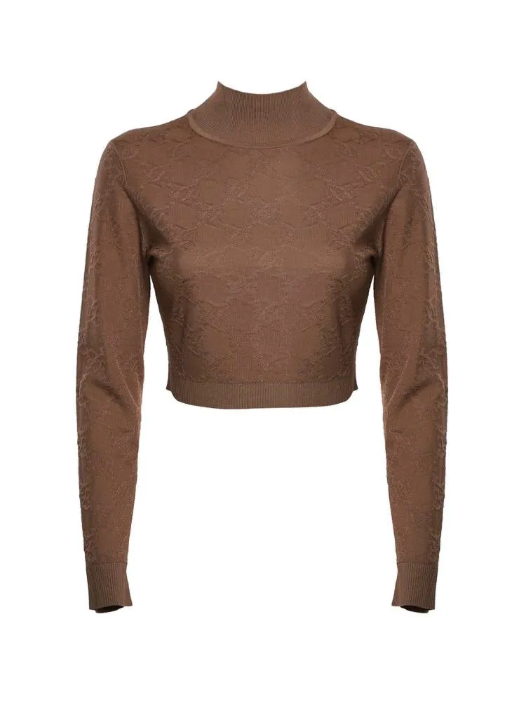 Fendi FF Karligraphy Motif Sweater