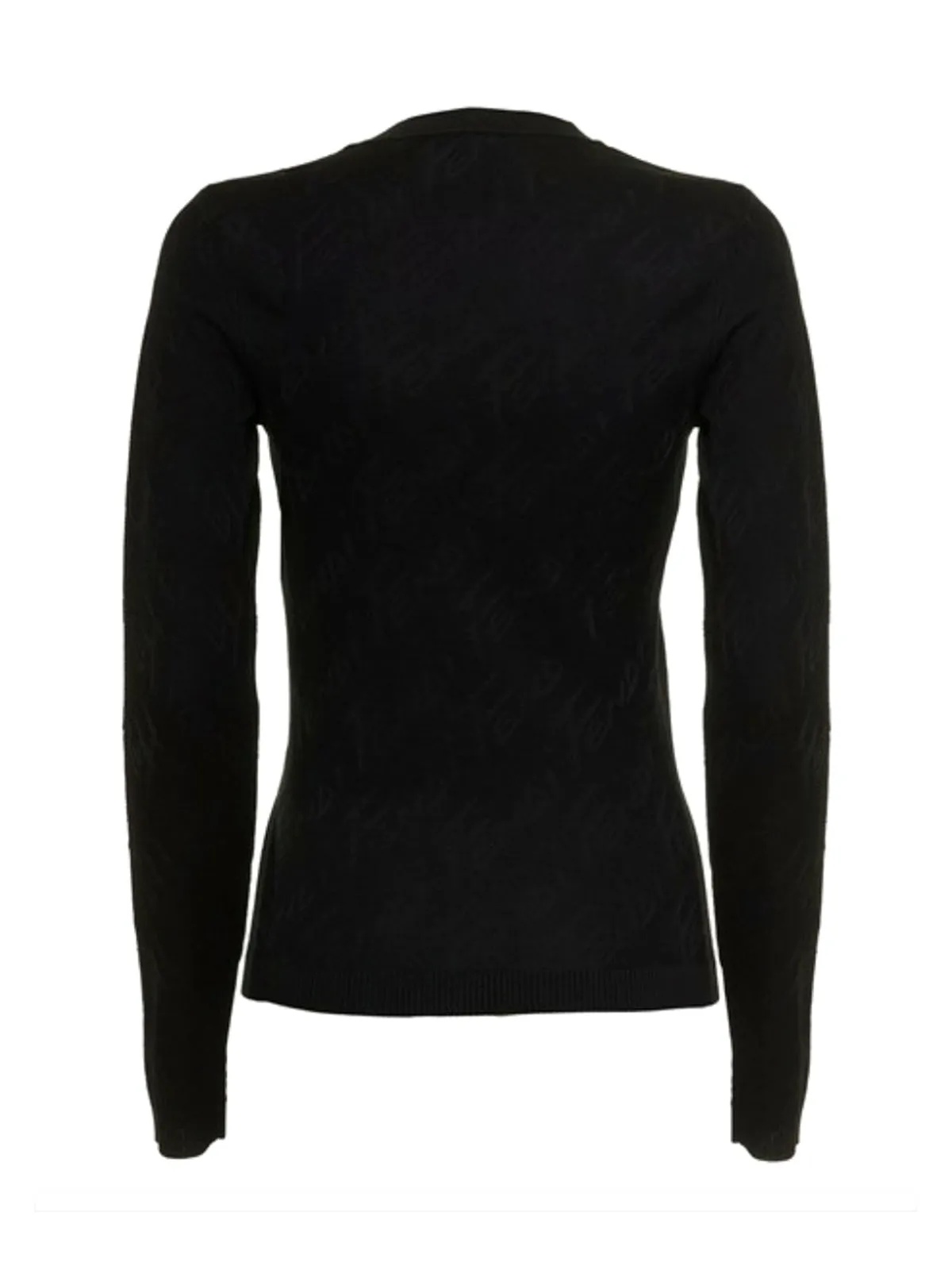 Fendi Logo Jacqaurd Crewneck Top