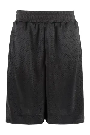 Fendi Logo Knee-Length Shorts