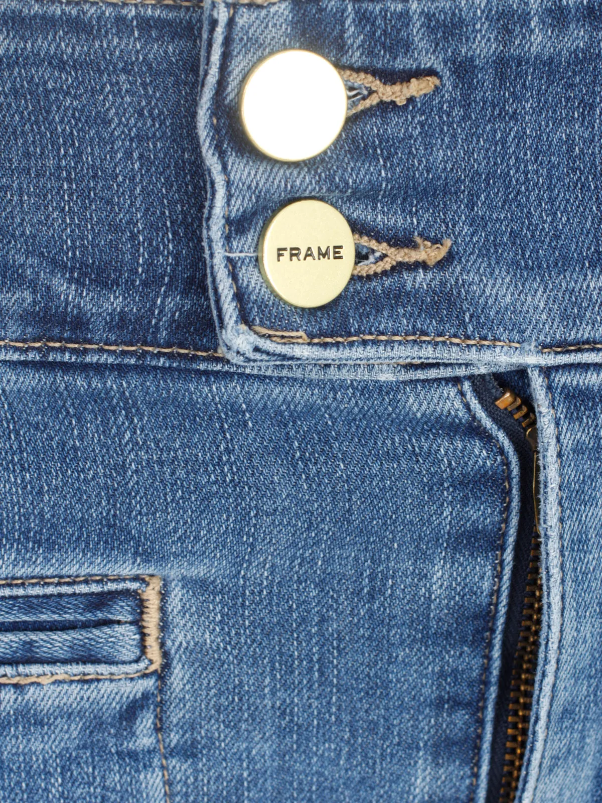 Frame Le Hardy Cropped Flared Jeans