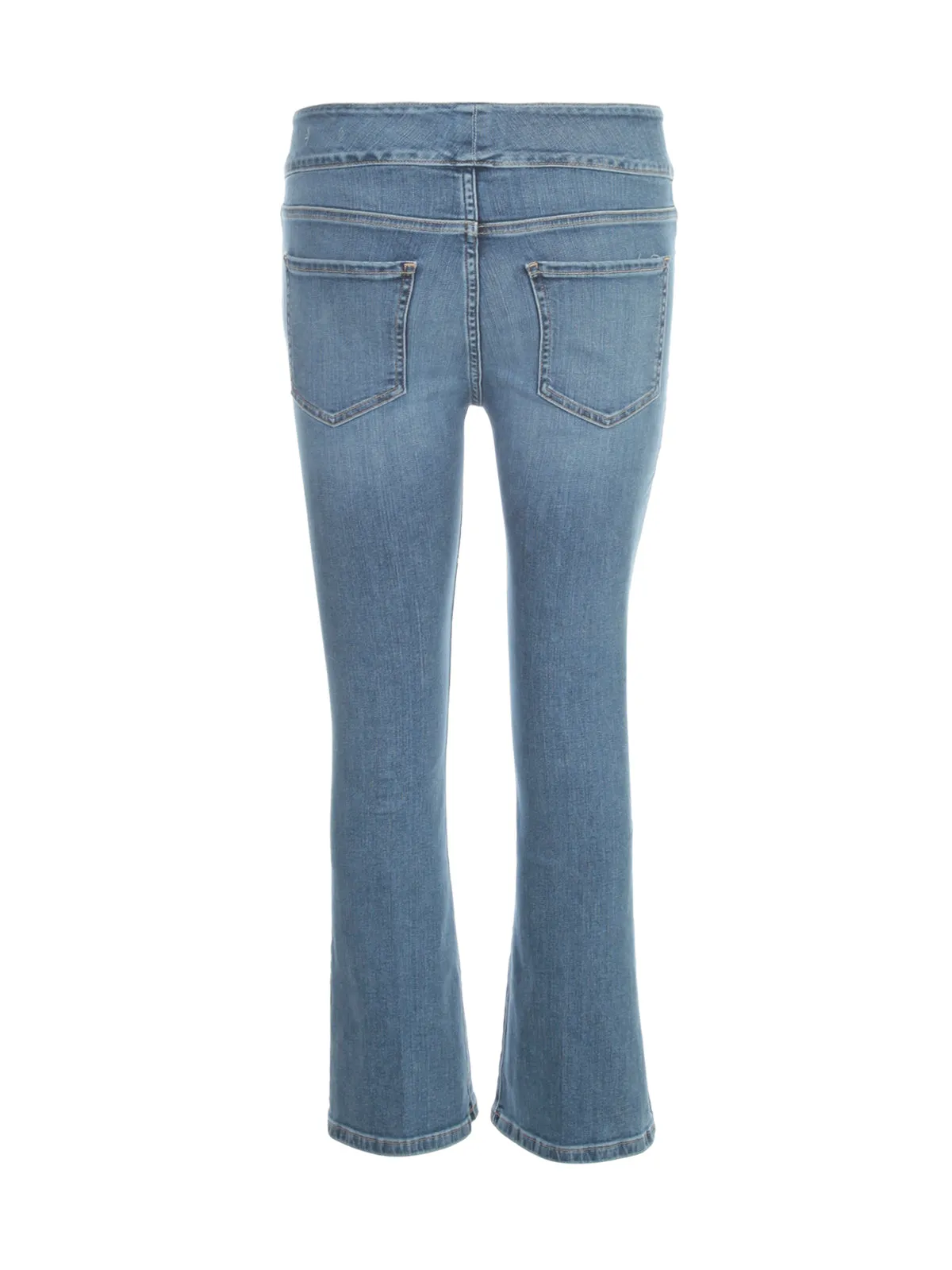 Frame Le Hardy Cropped Flared Jeans