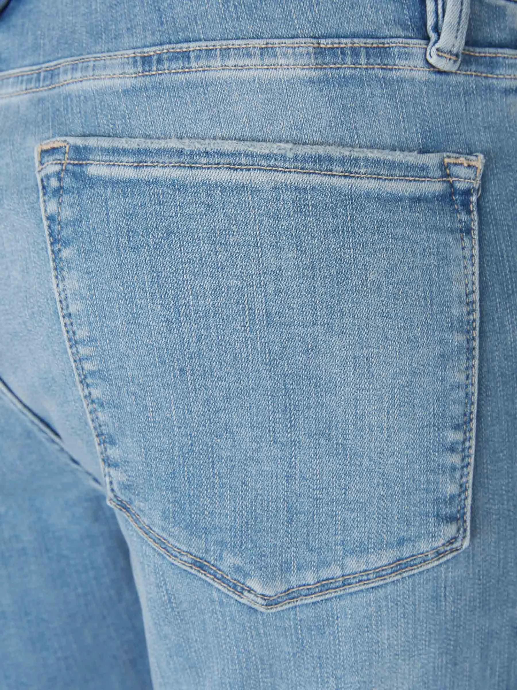 Frame Le One Crop Mid-Rise Flared Jeans