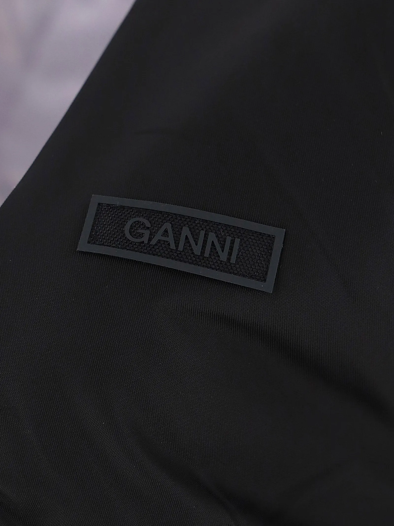 Ganni Asymmetrical Zipped Sleeveless Dress