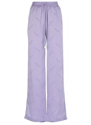 GCDS Allover Logo Drawstring Track Pants