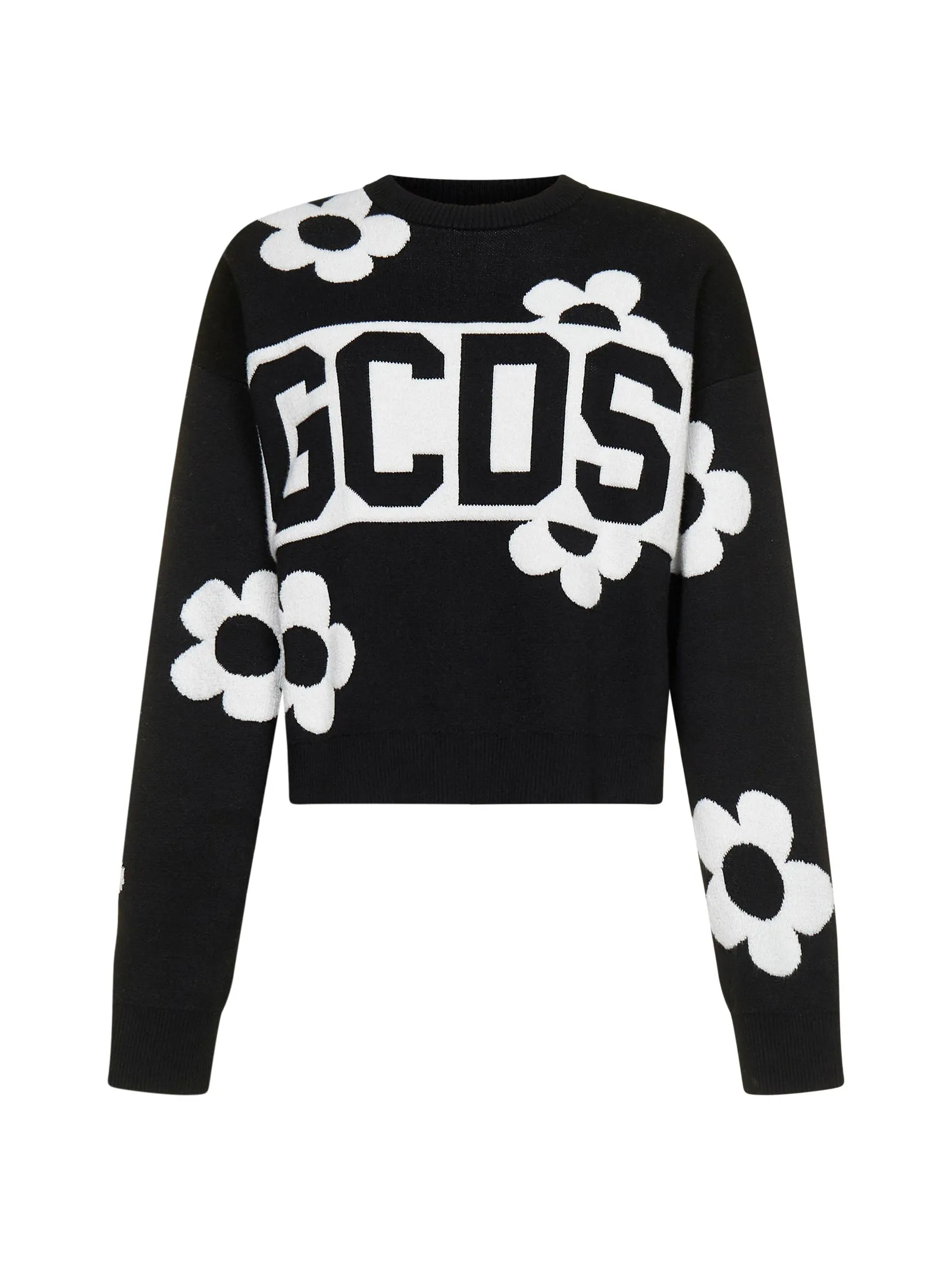 GCDS Daisy Logo Band Sweater