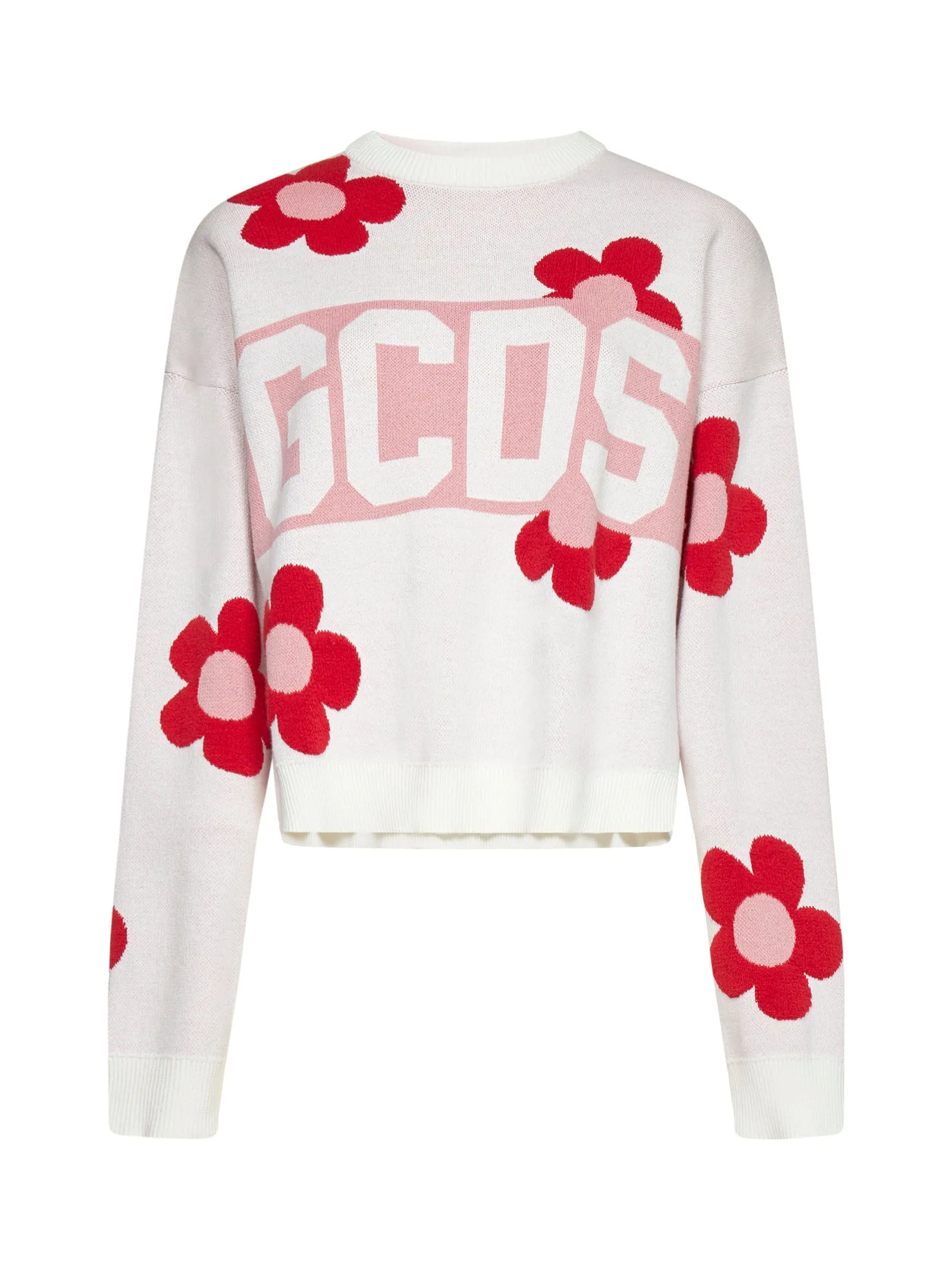 GCDS Daisy Logo Band Sweater