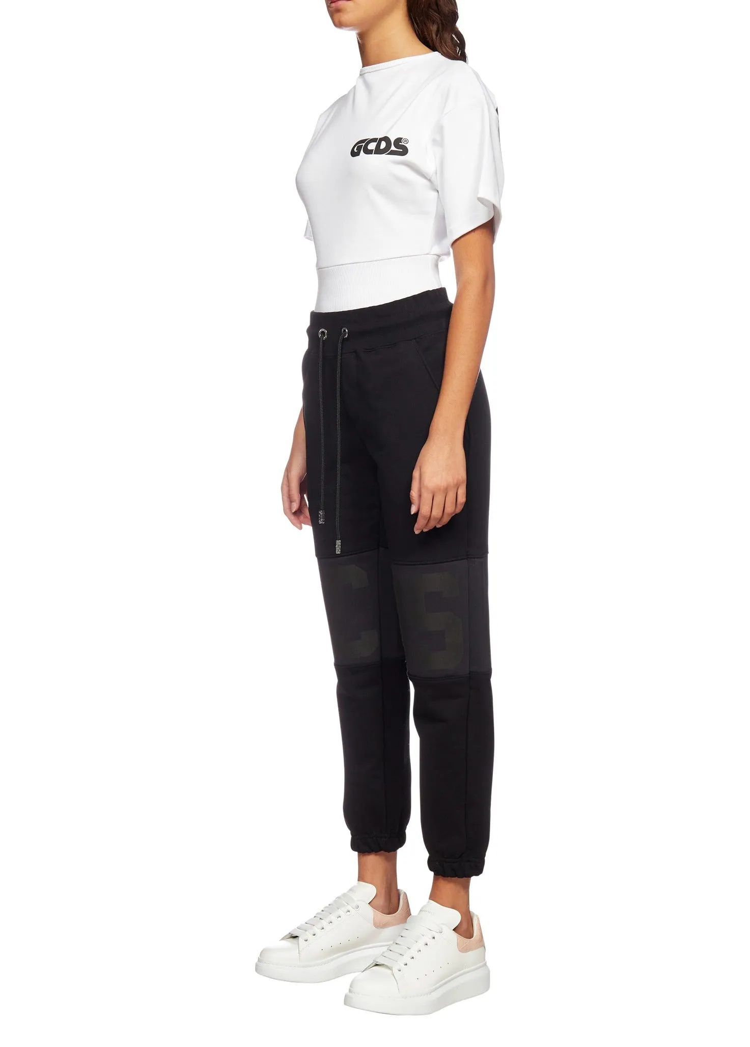 GCDS Logo Band Drawstring Track Pants