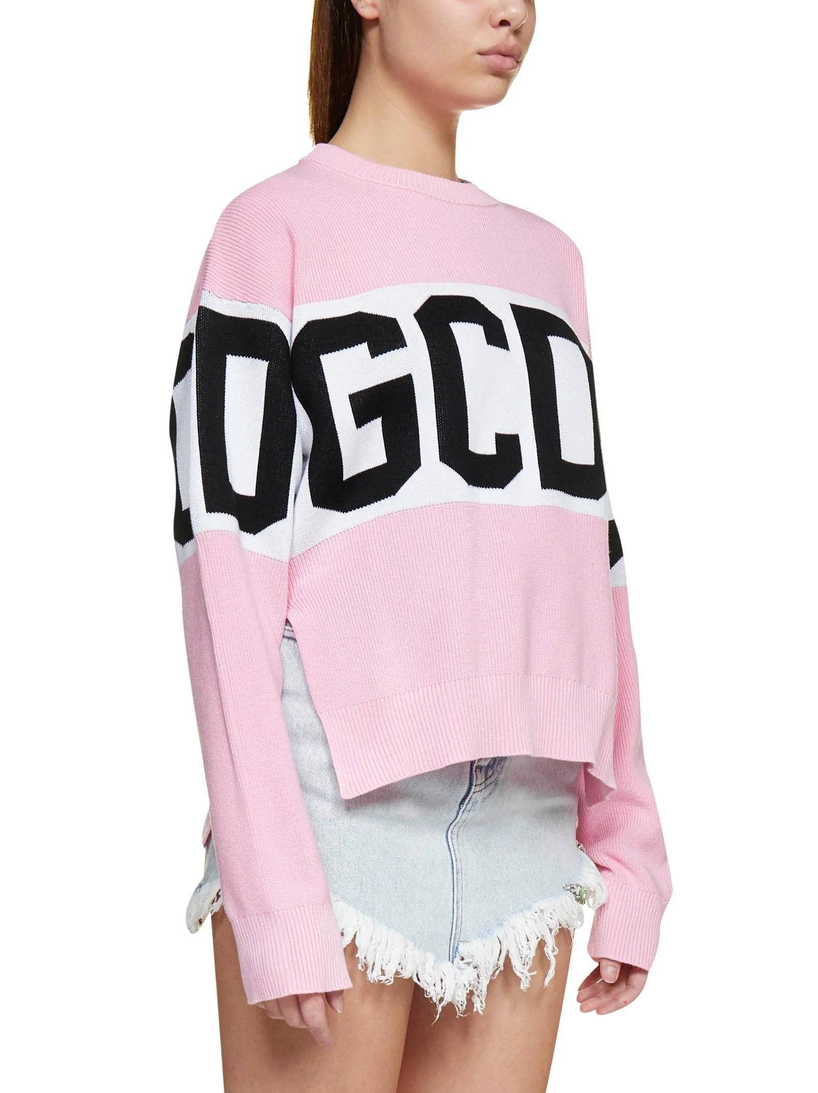 GCDS Logo Band Sweater