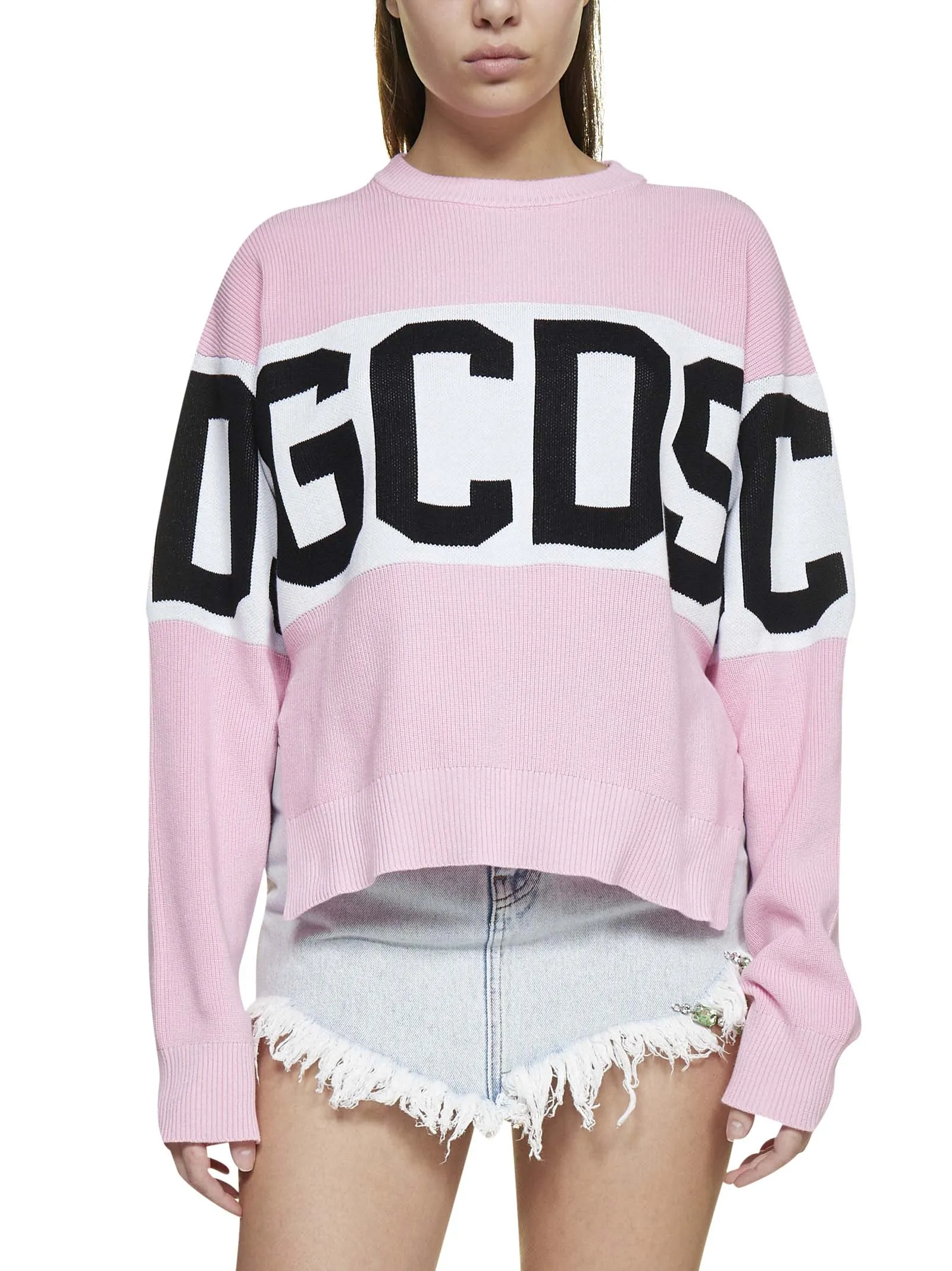 GCDS Logo Band Sweater