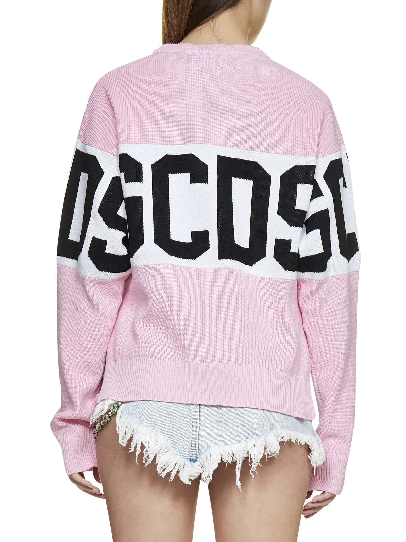 GCDS Logo Band Sweater