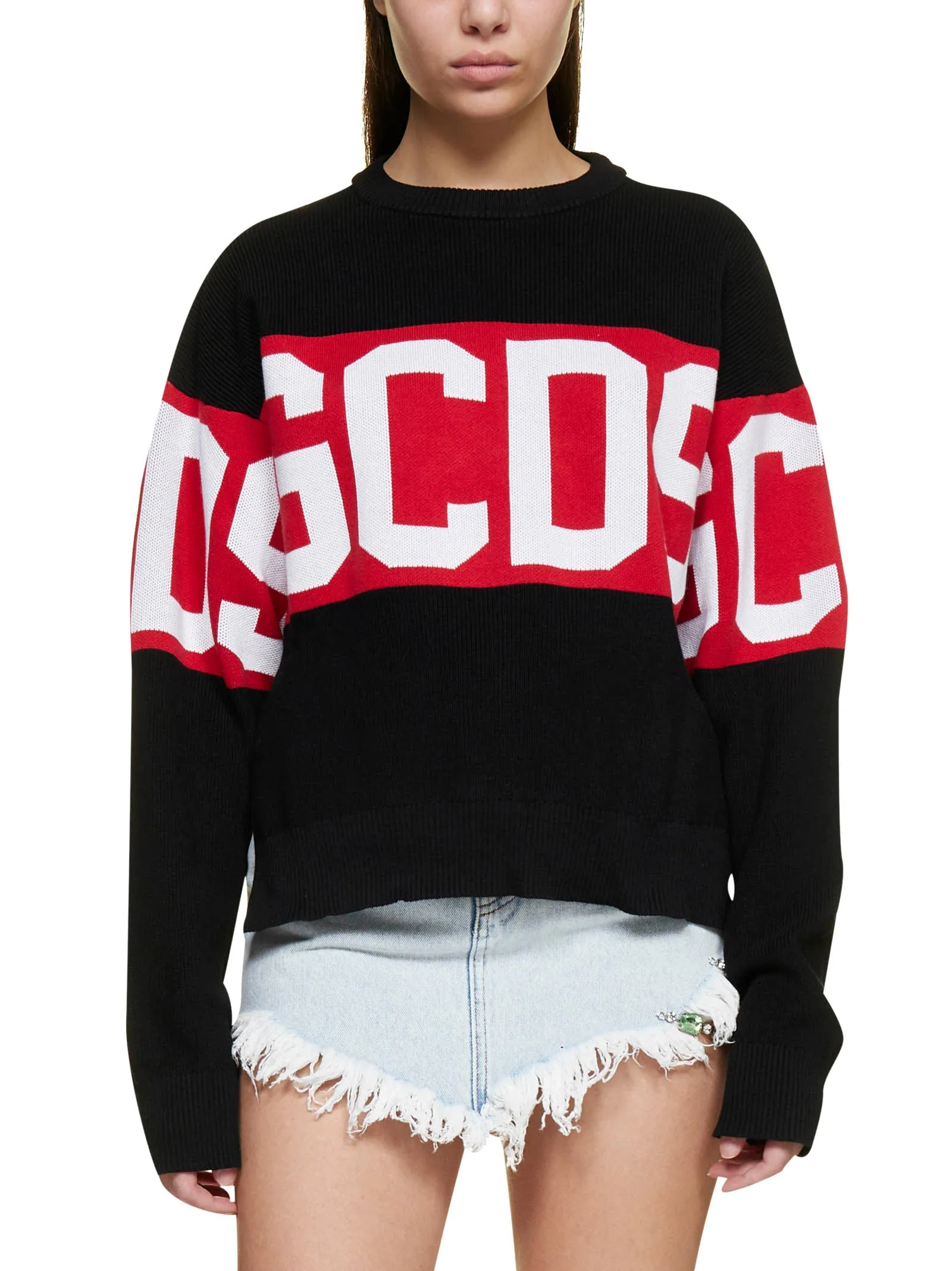 GCDS Logo Band Sweater