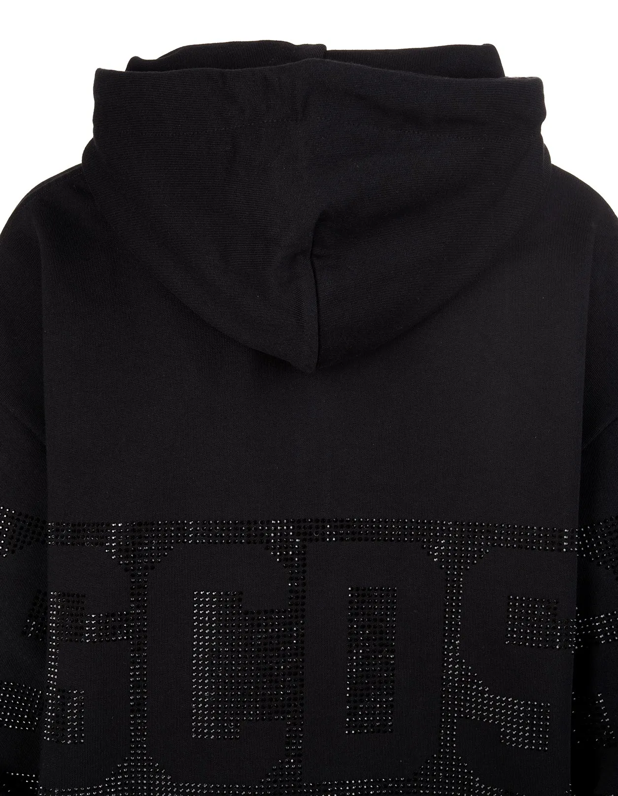 GCDS Logo Embellished Drawstring Hoodie