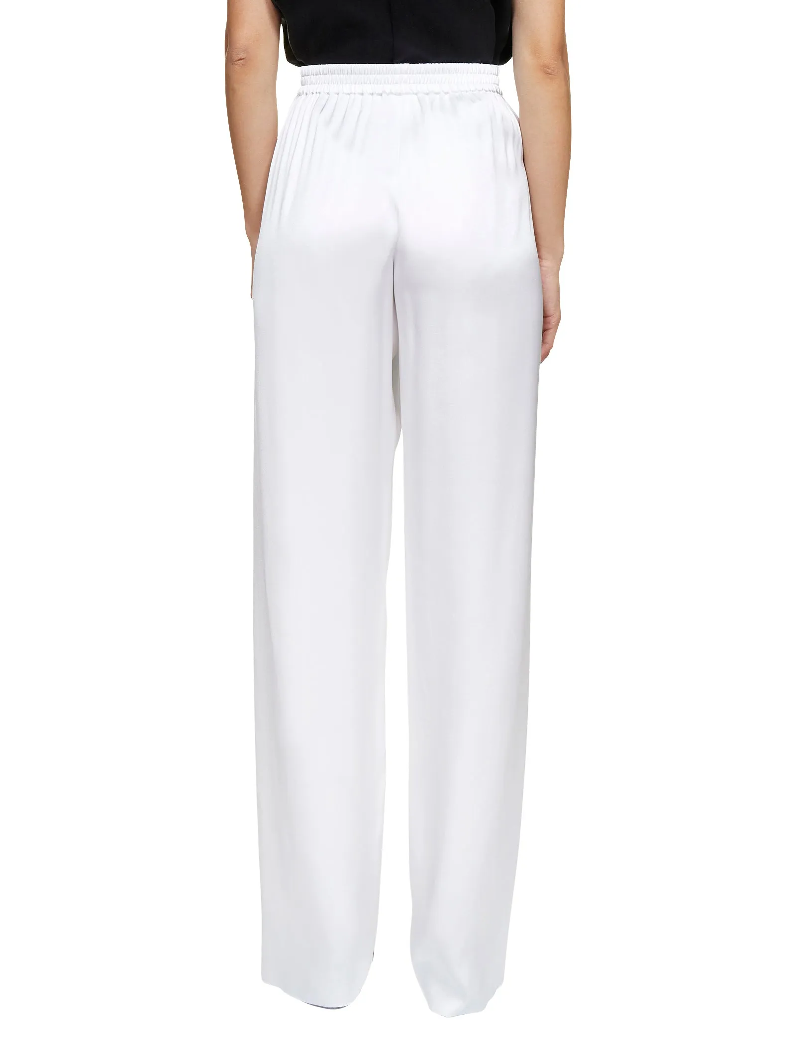 Giorgio Armani Elasticated-Waist Wide Leg Pants