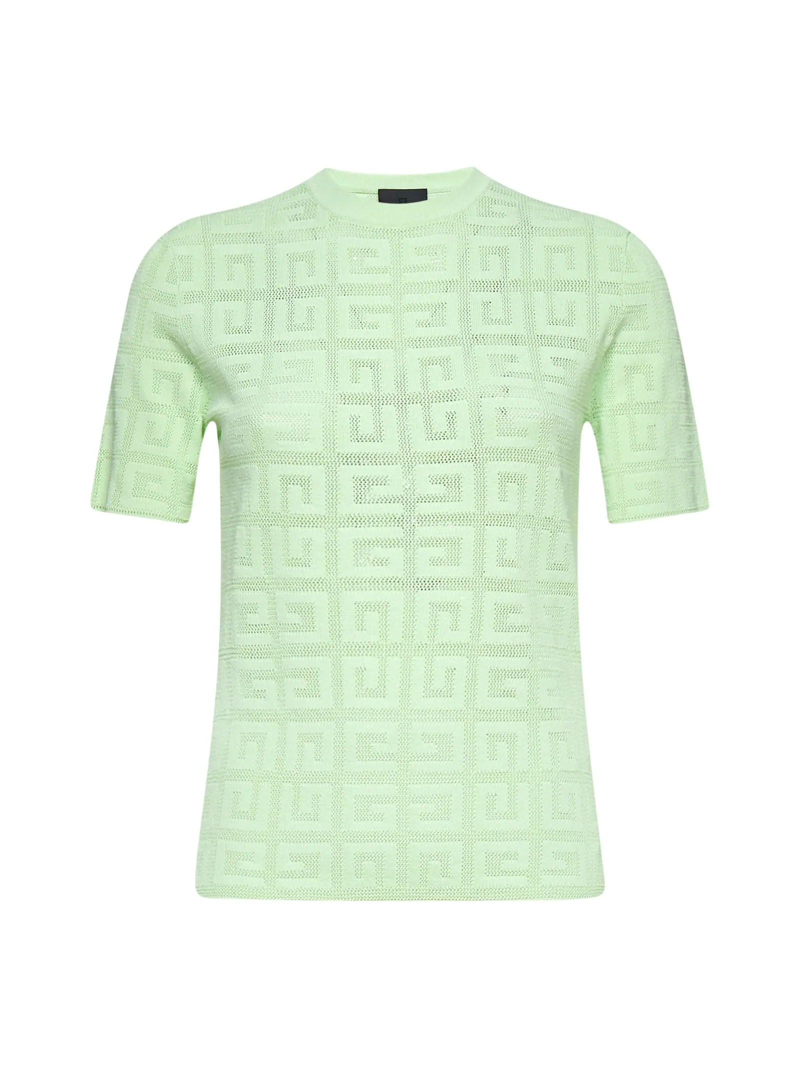 Givenchy 4G Jacquard Short Sleeved Sweater