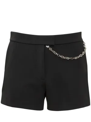 Givenchy Chain-Link Tailored Shorts