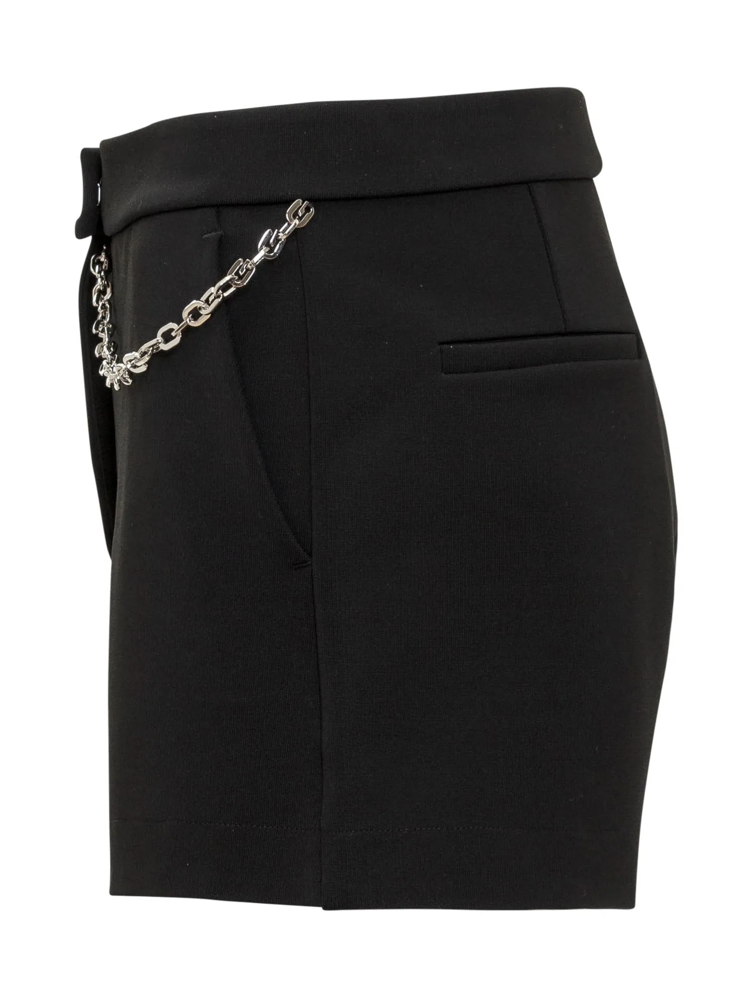 Givenchy Chain-Link Tailored Shorts