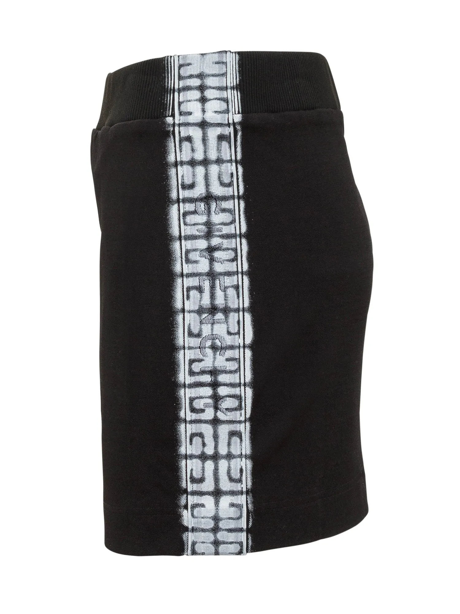 Givenchy High Waist 4G-Motif Mini Skirt