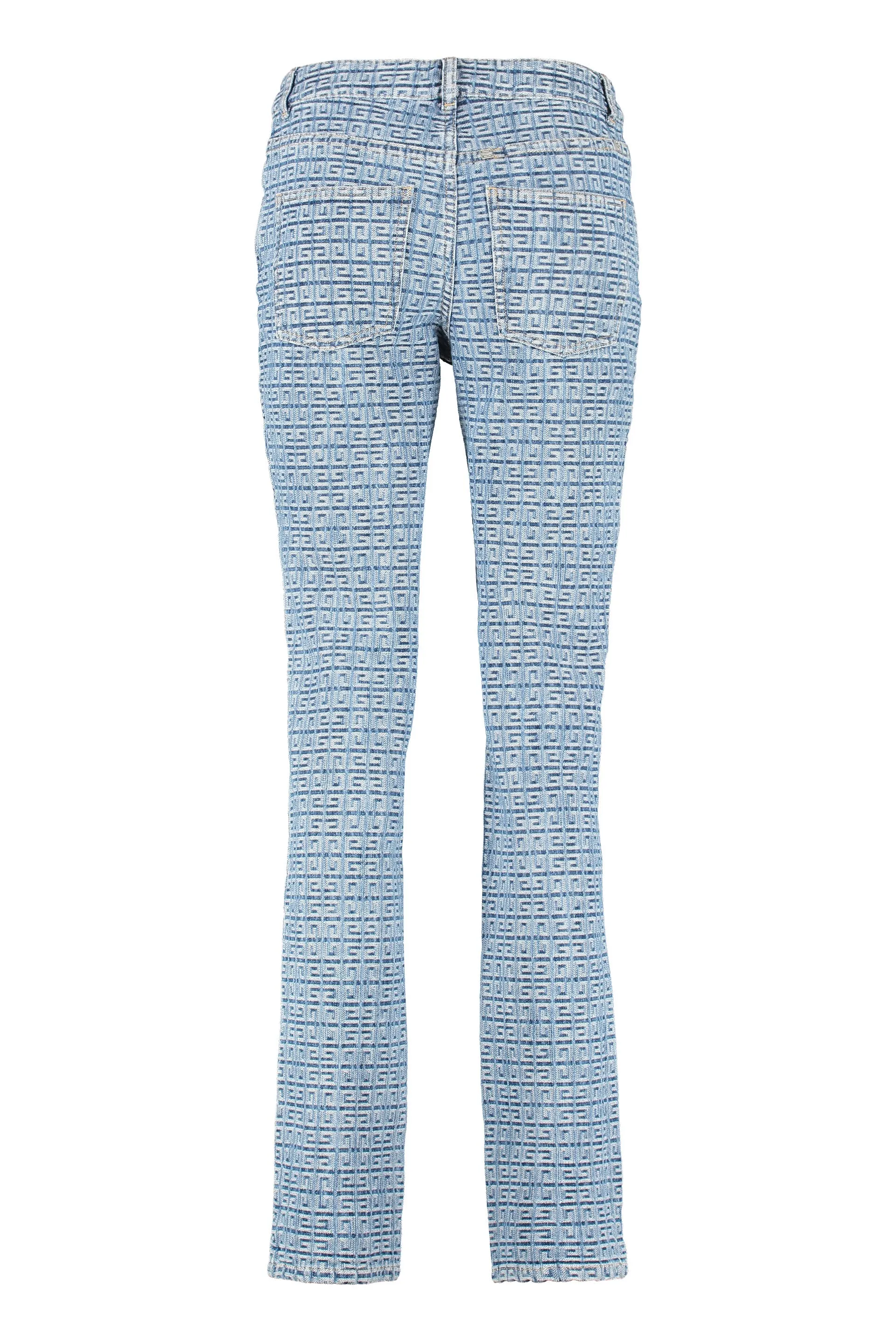Givenchy Mid Rise 4G Motif Trousers