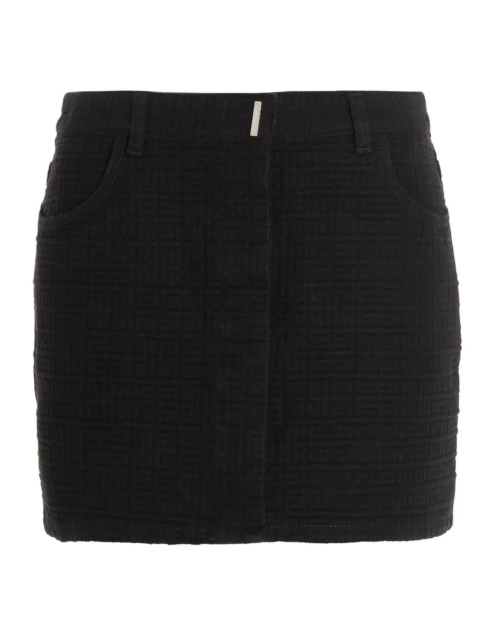 Givenchy Mid-Rise Monogram Mini Skirt