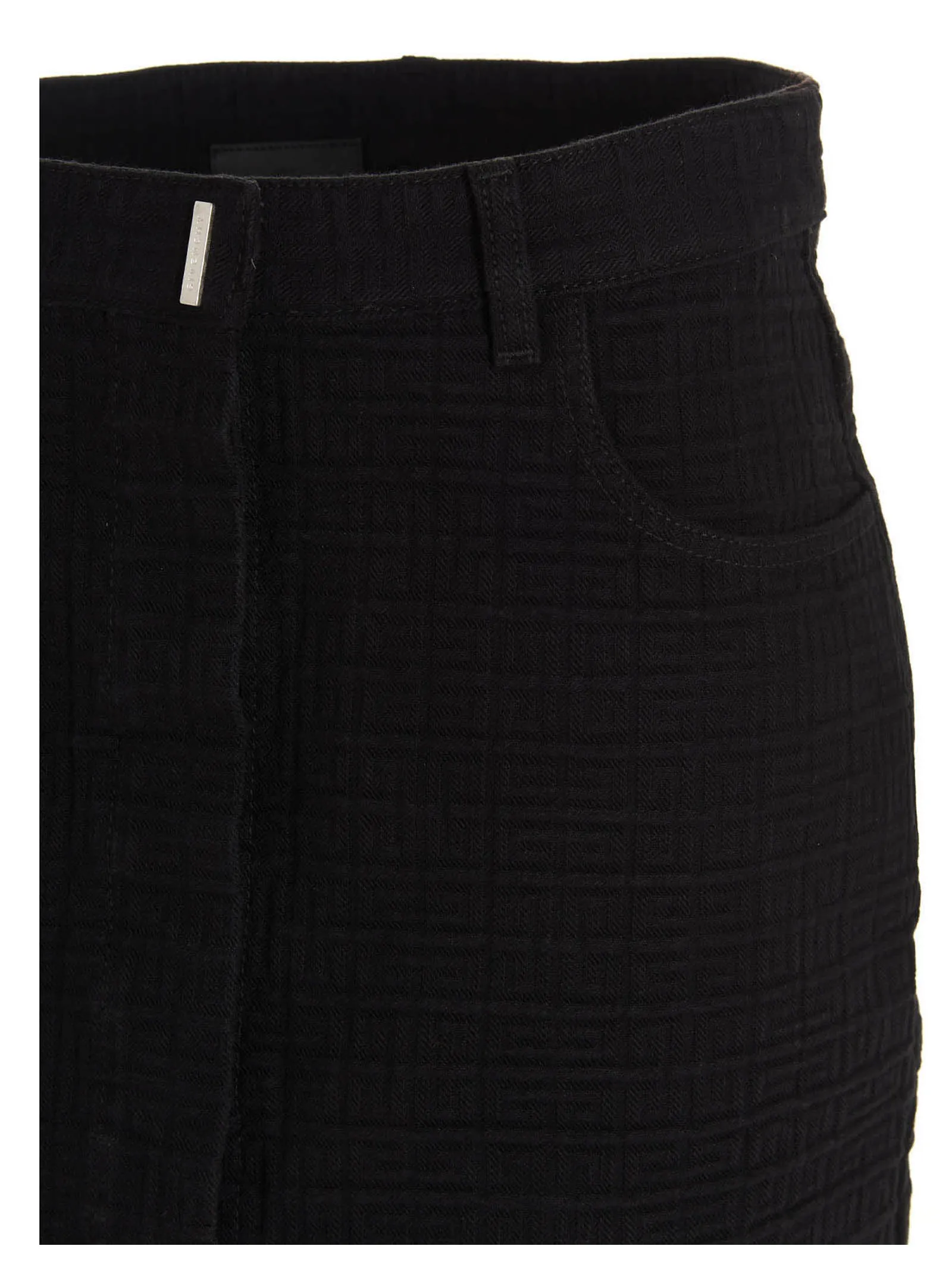 Givenchy Mid-Rise Monogram Mini Skirt