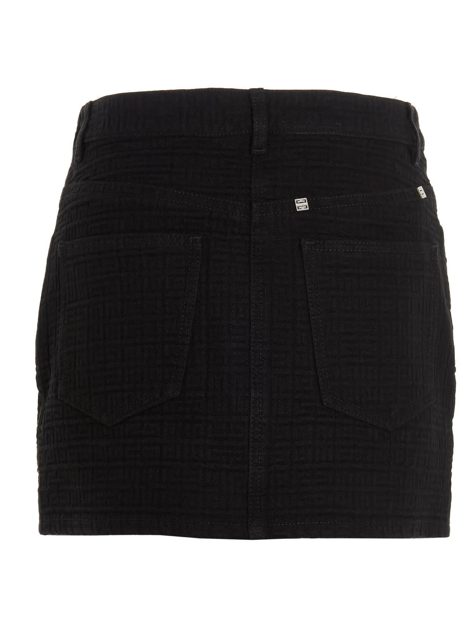 Givenchy Mid-Rise Monogram Mini Skirt