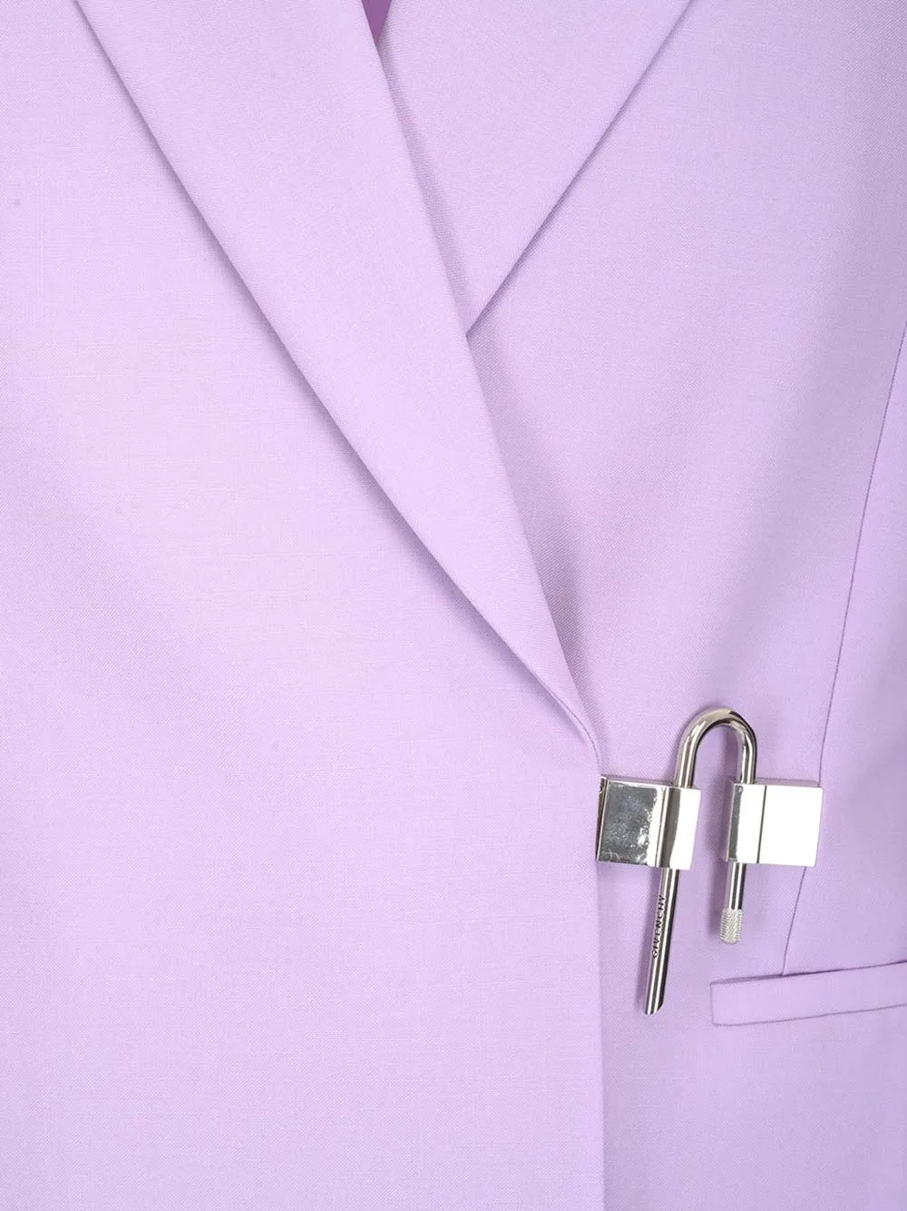 Givenchy Padlock Embellished Slim-Fit Jacket