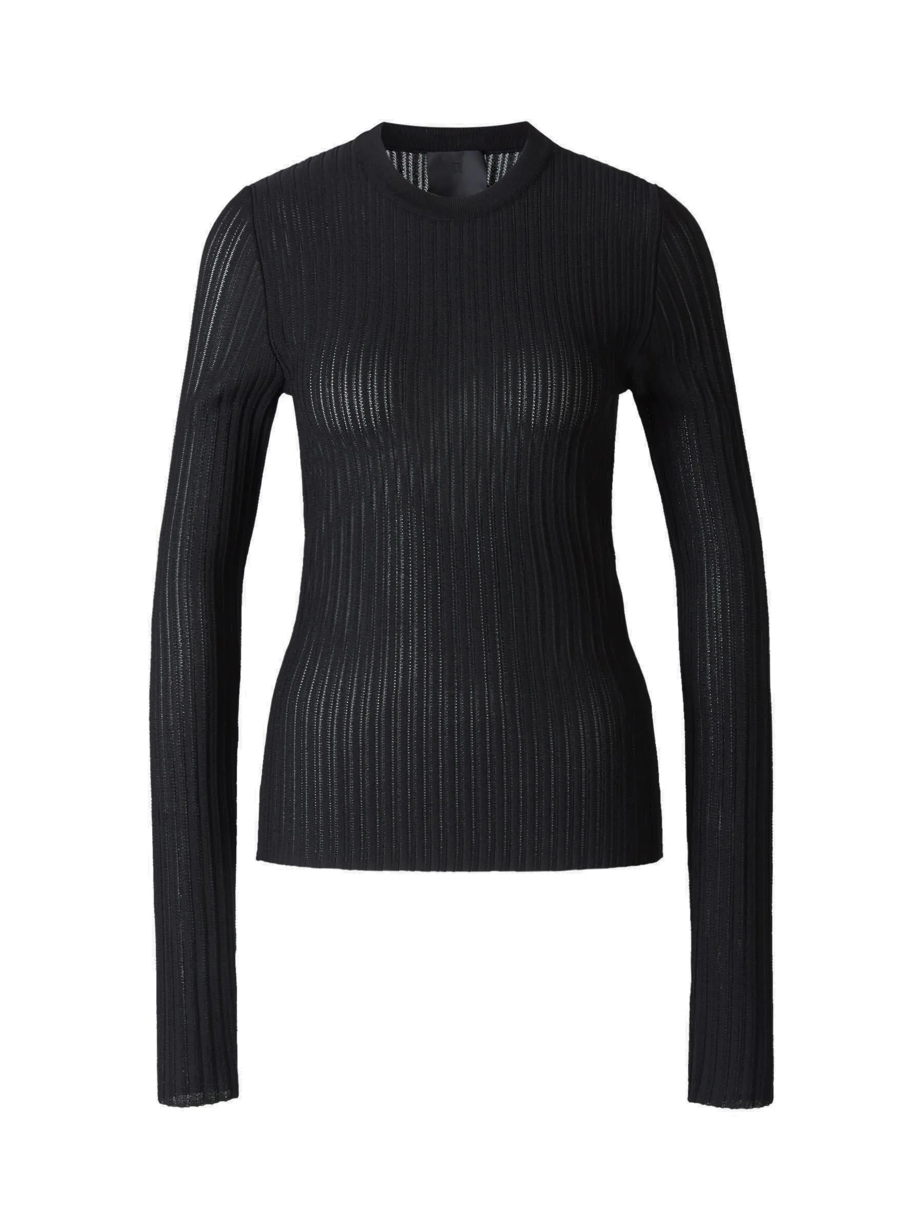 Givenchy Ribbed Knit Long-Sleeved Sweater
