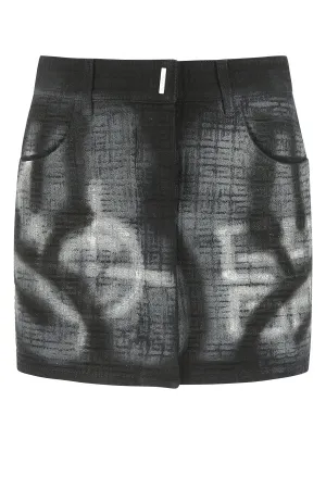 Givenchy X Chito 4G Motif Mini Skirt