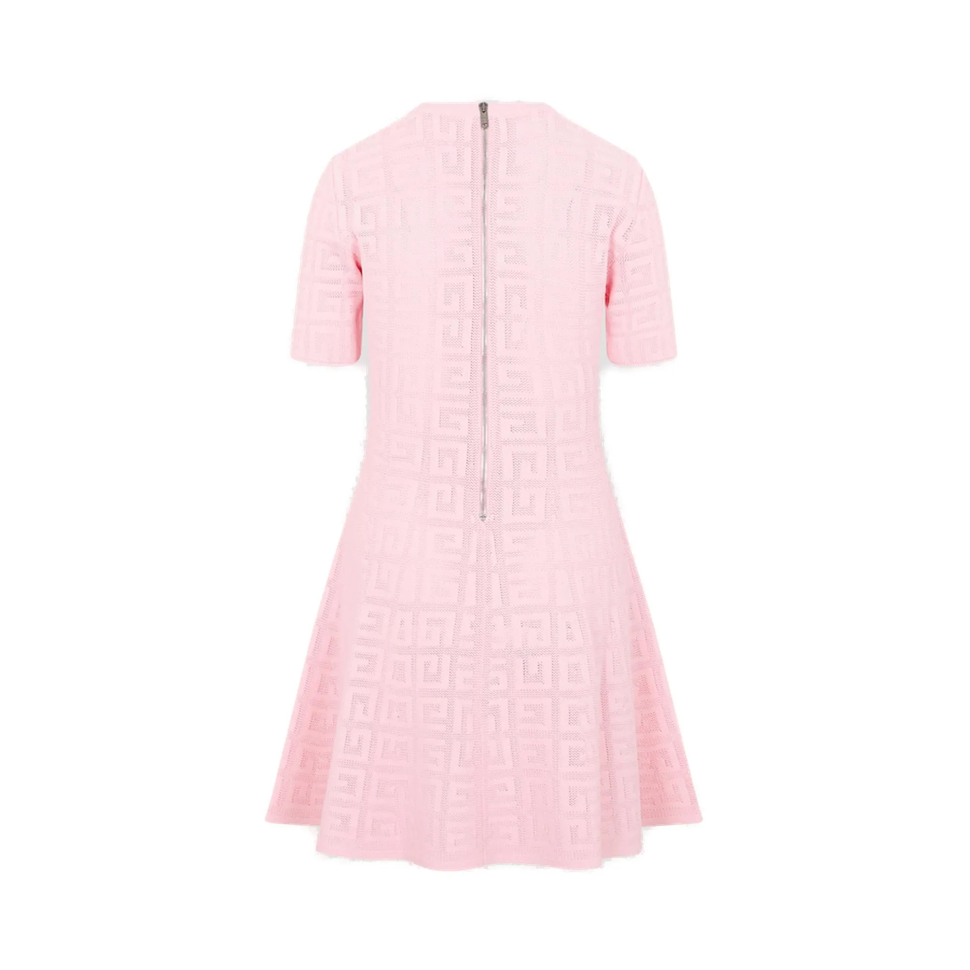 Givenchy4G Jacquard Flared Mini Dress