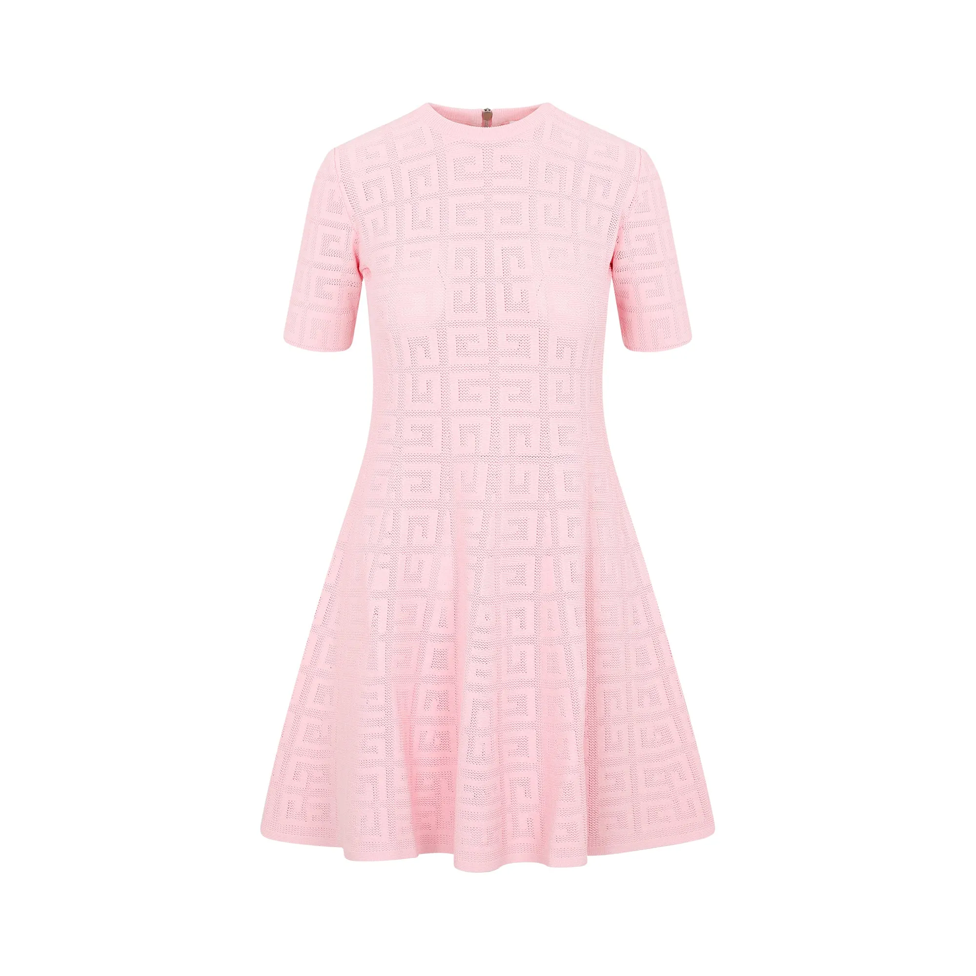 Givenchy4G Jacquard Flared Mini Dress