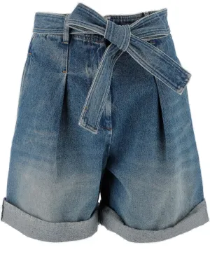 Golden Goose Deluxe Brand High Waist Denim Shorts