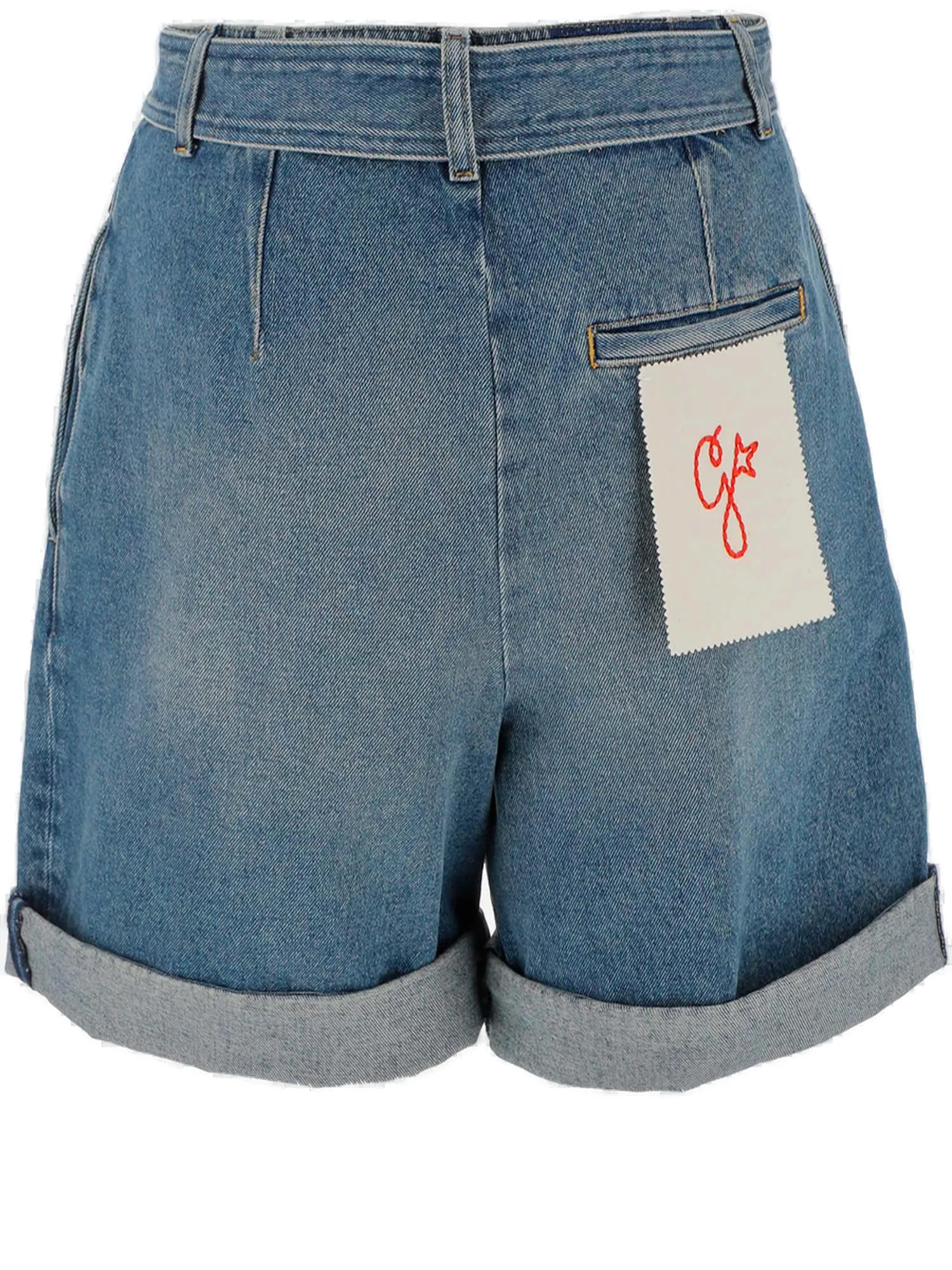 Golden Goose Deluxe Brand High Waist Denim Shorts