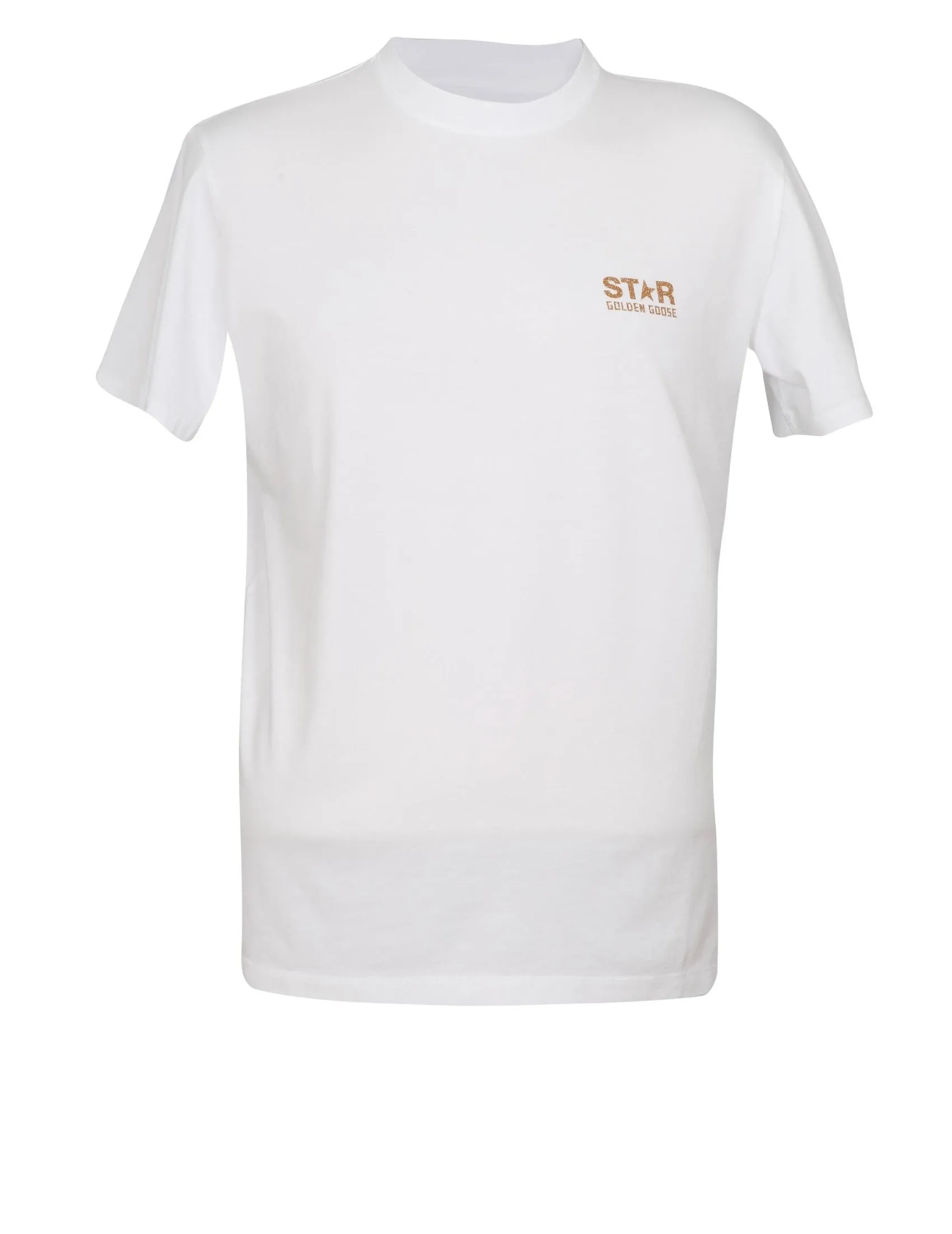Golden Goose Deluxe Brand Logo Printed Crewneck T-Shirt