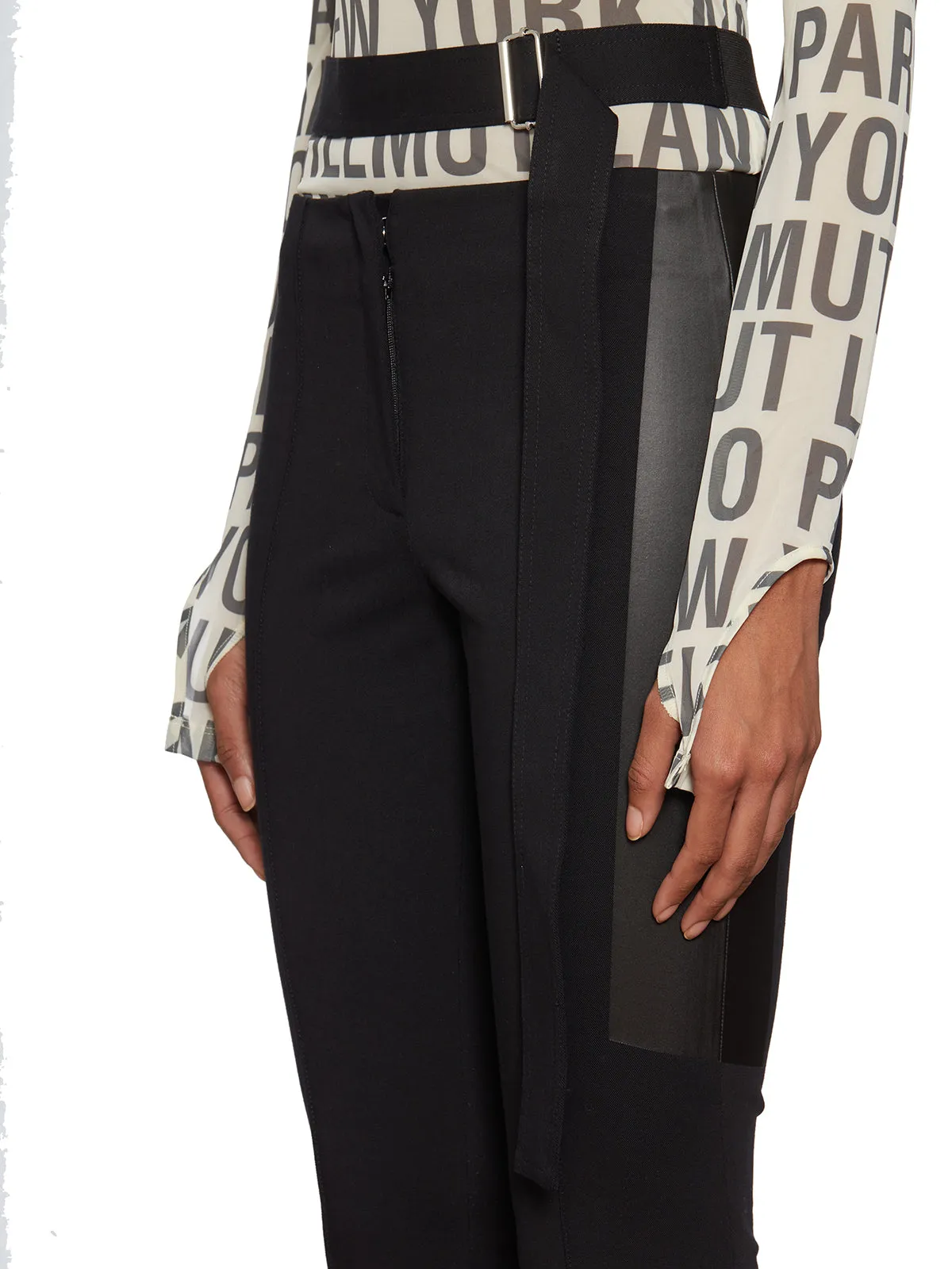 Helmut Lang Panel Skinny Pants