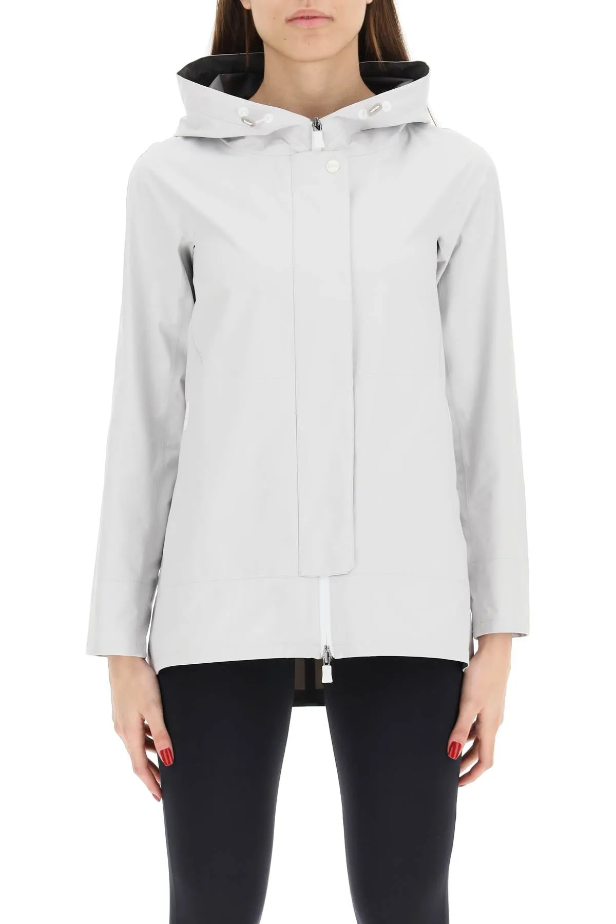 Herno Gore Tex Layered Hooded Jacket