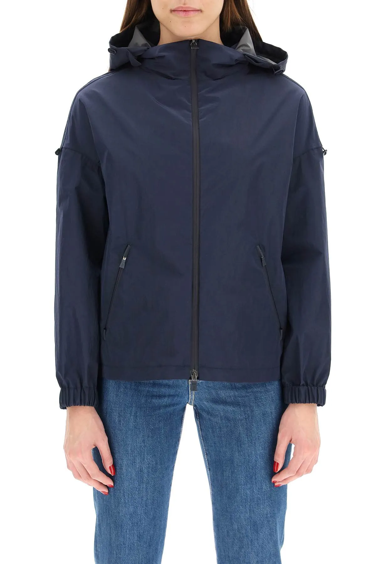 Herno Zip-Up Long-Sleeved Jacket