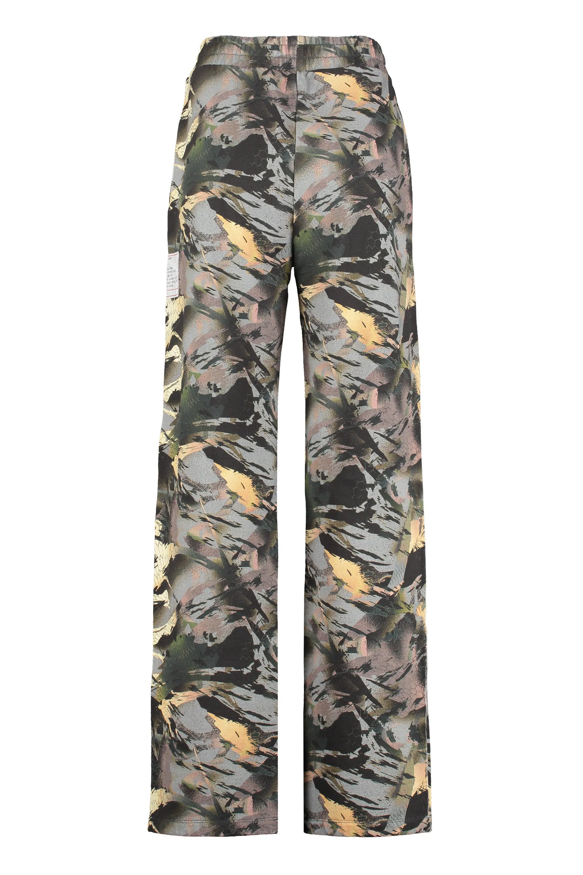Heron Preston Camouflage Printed Straight Leg Trousers