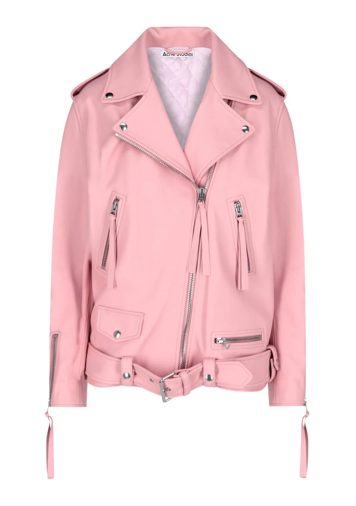 Honey Fucking Dijon X Acne Studios Zipped Biker Jacket