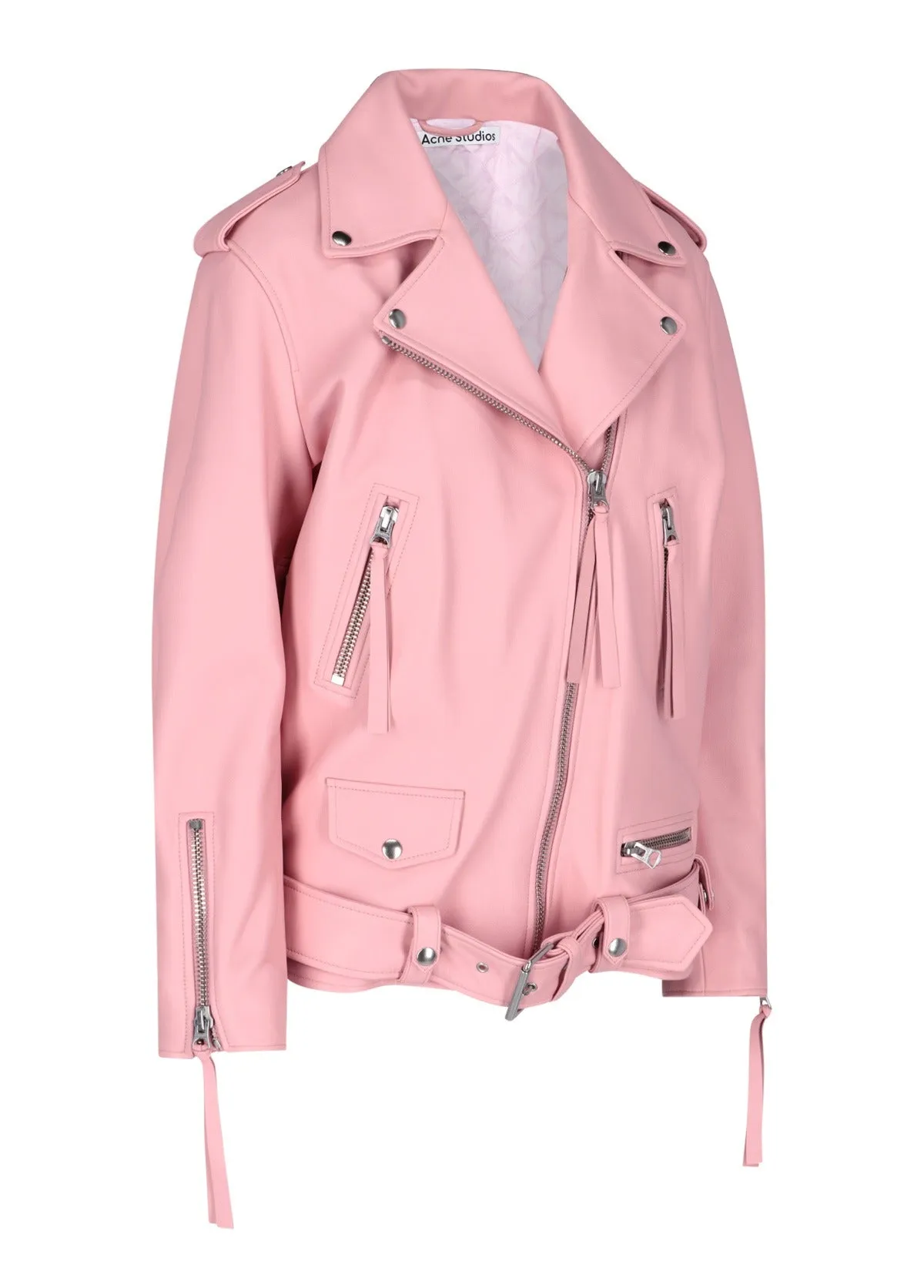 Honey Fucking Dijon X Acne Studios Zipped Biker Jacket